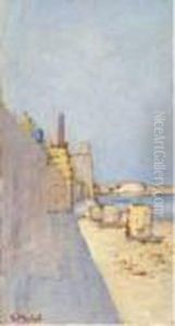 Porto Mediceo Di Livorno by Guglielmo Micheli