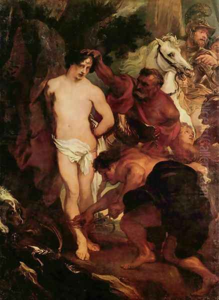 Martyrdom of saint Sebastian - view 1