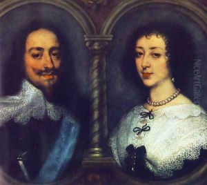 Charles I Of England And Henrietta Of France