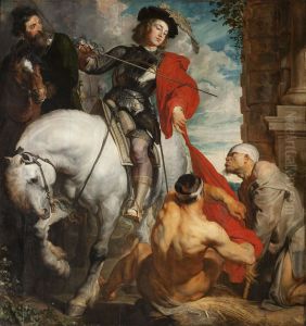 St Martin Dividing his Cloak c. 1618