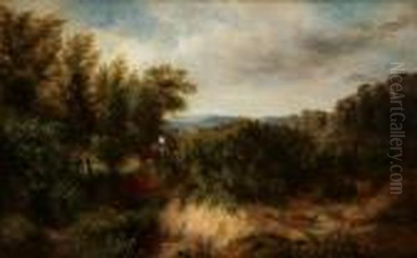 Cart In A Landscape Near Norwich, England - view 1