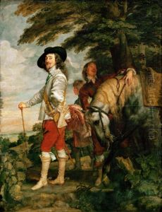 Charles I at the Hunt