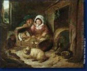 Scene Familiale by William Henry Midwood
