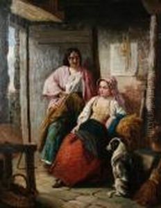 A Rest From The Daily Chores by William Henry Midwood
