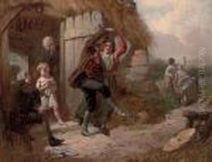 The Country Dancers by William Henry Midwood