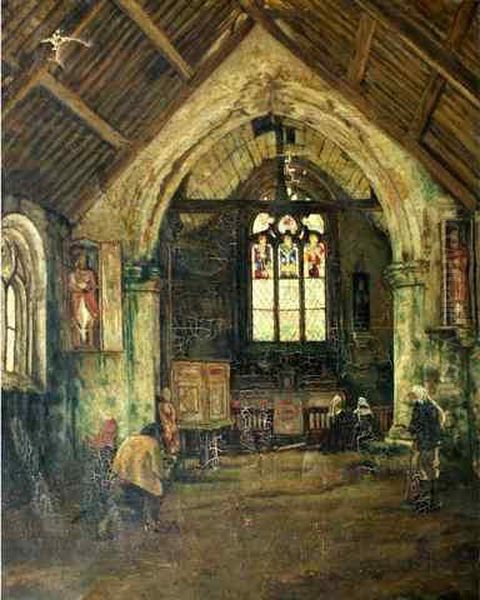 Interieur De L'eglise Du Faouet - view 1