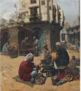 The Ful Seller by Alphons Leopold Mielich