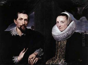 Double Portrait of the Painter Frans Snyders and his Wife c. 1621