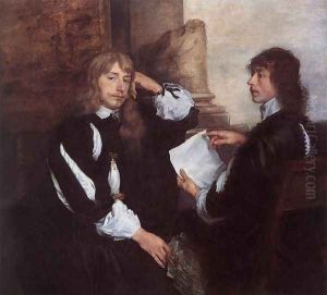 Thomas Killigrew and () William, Lord Croft 1638