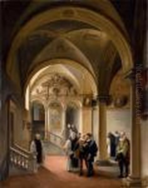 Carlo V Si Ritira Nel Convento Di San Giusto Nell'estremadura - view 1