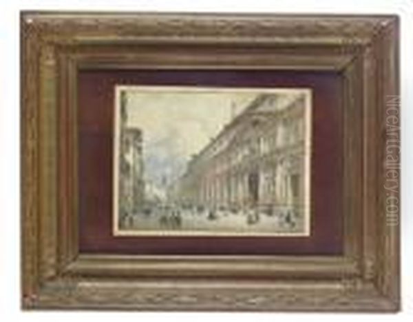 A View In Milan, With La Ca Granda In The Foreground - view 1
