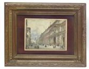 A View In Milan, With La Ca Granda In The Foreground