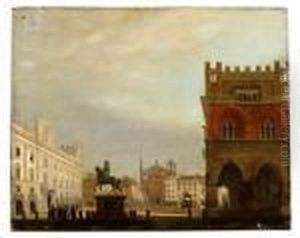 Piazza Dei Cavalli A Piacenza