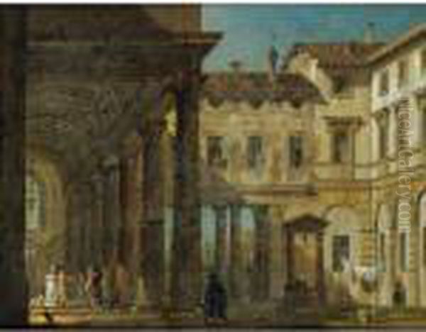 Appartenant A Une Collection Particuliere
 

 
 
 

 
 Vue De Venise [ ; View Of Venice ; Oil On Original Canvas] - view 1