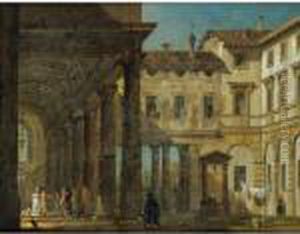 Appartenant A Une Collection Particuliere
 

 
 
 

 
 Vue De Venise [ ; View Of Venice ; Oil On Original Canvas]