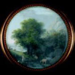 Paesaggio Campestre Con Figure E Armenti