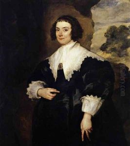 Portrait of Isabella van Assche 1634-35