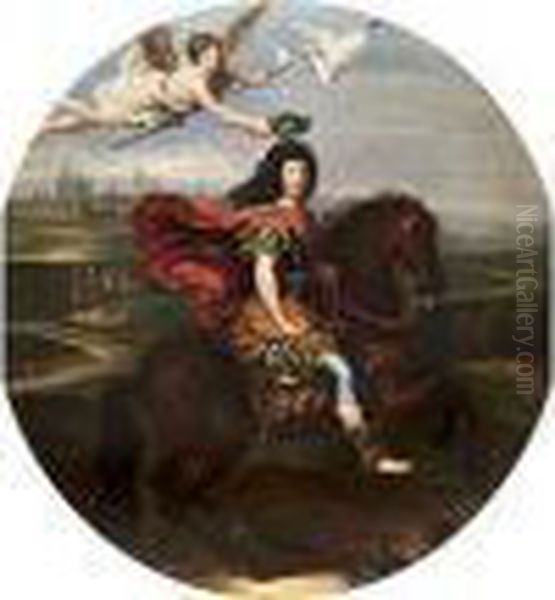 Huldigungsportrait Ludwigs Xiv - view 1