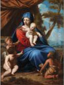 La Sainte Famille Avec Saint Jean-baptiste