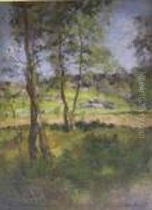 Paysage Au Printemps by Lucien Mignon