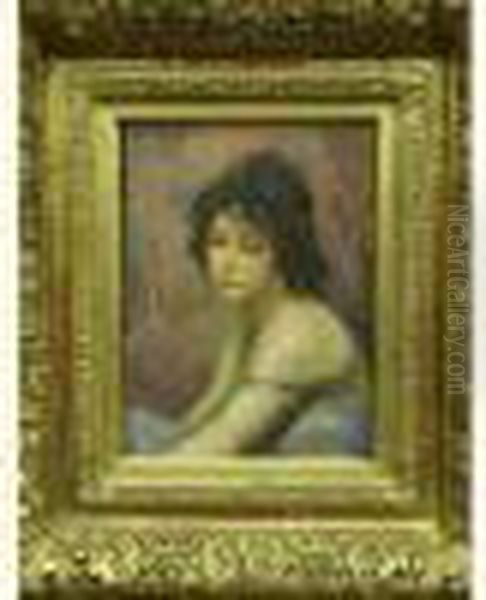 Portrait D'une Femme Pensive - view 1