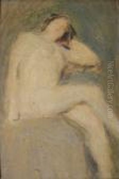 Nu De Femme Assise - view 1