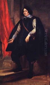 Portrait Of A Gentleman by Sir Anthony Van Dyck