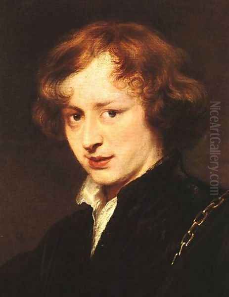 Self Portrait (detail) c. 1621 - view 1