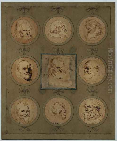 Sheet of Studies - view 1
