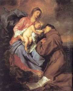 The Vision of St Anthony by Sir Anthony Van Dyck