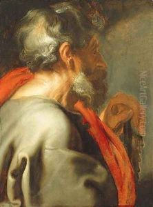 Apostle Simon by Sir Anthony Van Dyck