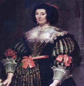 Portrait of Charlotte Butkens, Lady von Anoy, with her son (detail)