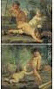 Jeux De Putti by Aureliano Milani