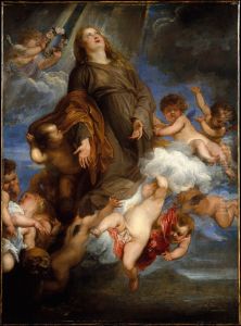 Saint Rosalie Interceding for the Plague stricken of Palermo 1624 by Sir Anthony Van Dyck