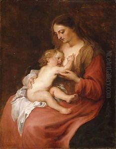 Virgin and Child possibly ca 1620
