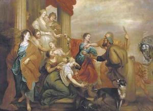 Achilles and the Daughters of Lycomedes by Sir Anthony Van Dyck