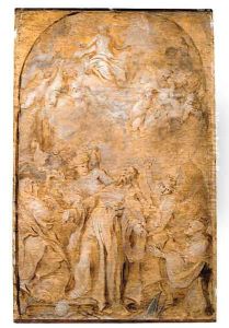 Saint Augustine in Ecstasy by Sir Anthony Van Dyck