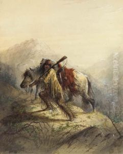 The Scalp-lock by Alfred Jacob Miller