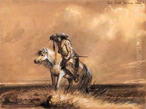 The Lost "green-horn" by Alfred Jacob Miller