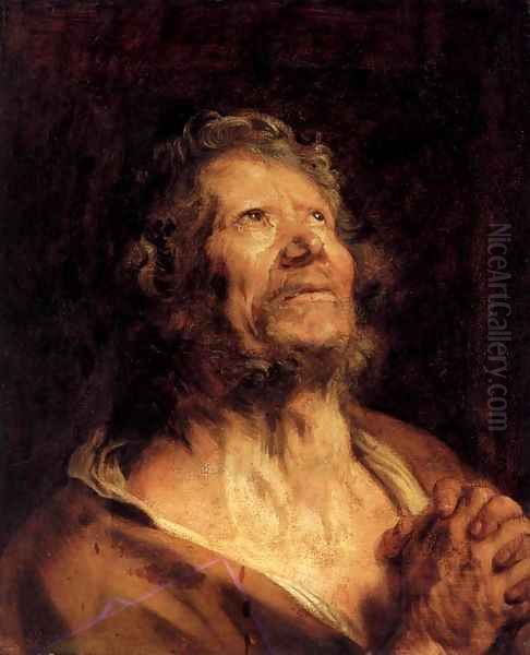 An Apostle with Folded Hands - view 1
