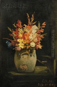 Still Life With Flowers by Charles Henry Miller