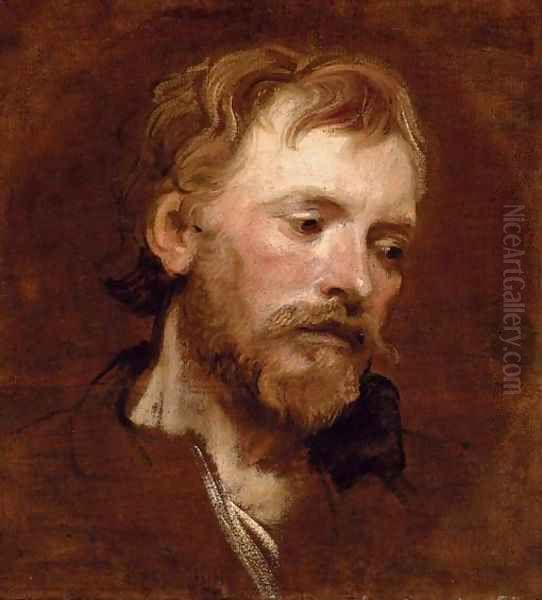 A bearded man, a study - view 1