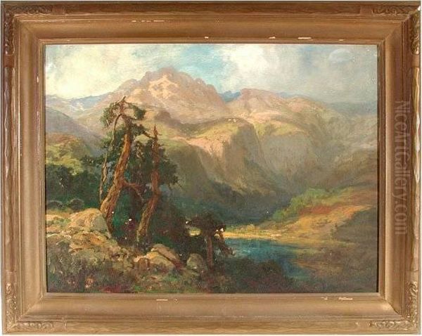 California Mountain Lakeslandscape - view 1