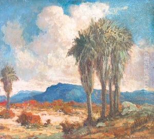Desert Palms by Ralph Davidson Miller