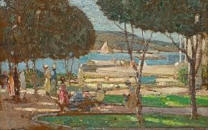 Untitled (charlotte Amelie, St. Thomas) by Richard Emile Miller