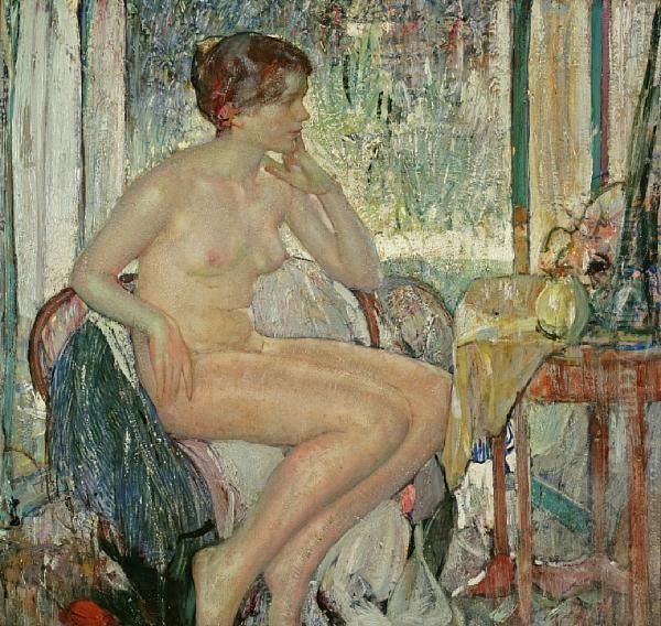 Seated Nude - view 1