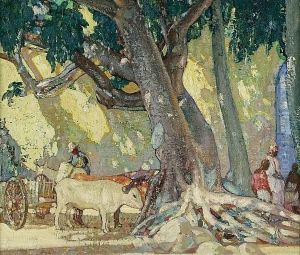 Cotton Silk Tree, St. Thomas, Virginislands by Richard Emile Miller