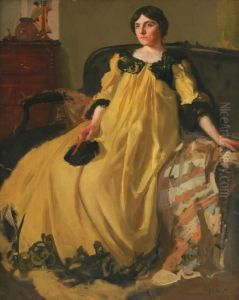 La Robe Jaune by Richard Emile Miller