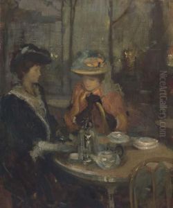 Tea Time by Richard Emile Miller