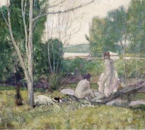 The Bathers by Richard Emile Miller